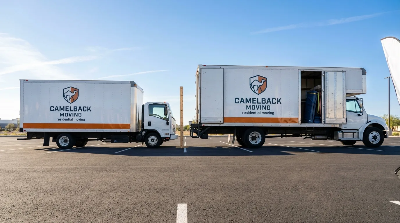 Moving truck size capacity guide in Sellersville
